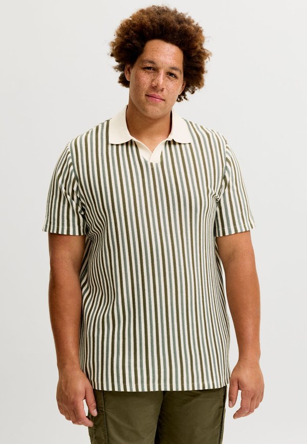 Jack & Jones POLOSHIRT PLUS SIZE POLOSHIRT - Polo shirt - sea pearl