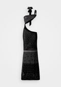 Jaded London ASYMMETRIC TIE KNOT MAXI DRESS