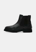 Tommy Hilfiger LIGHTWEIGHT LEATHER CHELSEA BOOTS - Classic ankle boots - black