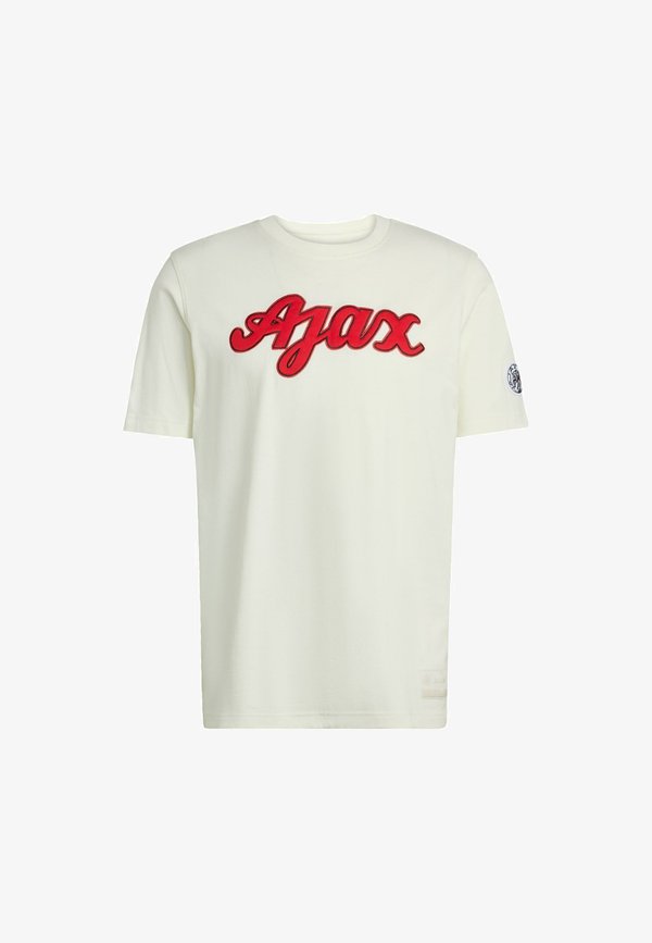 adidas Performance ADIDAS PERFORMANCE AJAX AMSTERDAM US T-SHIRT - Club wear - off white