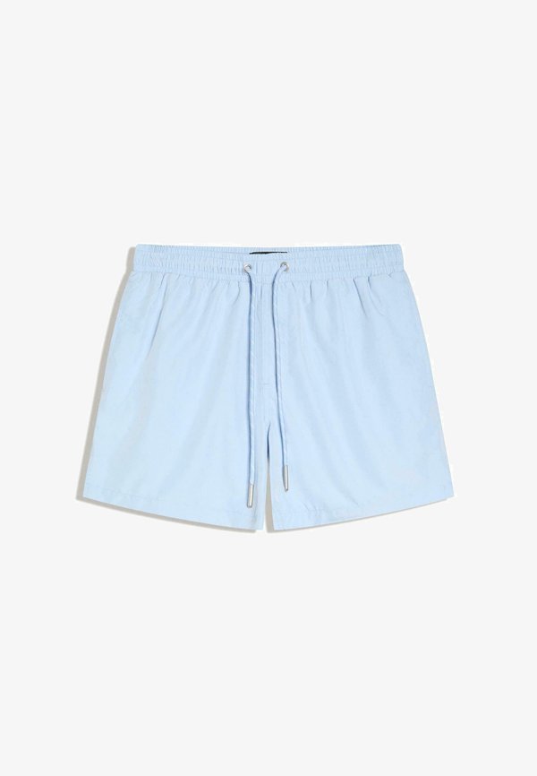 Bershka BASIC  - Swimming shorts - light blue