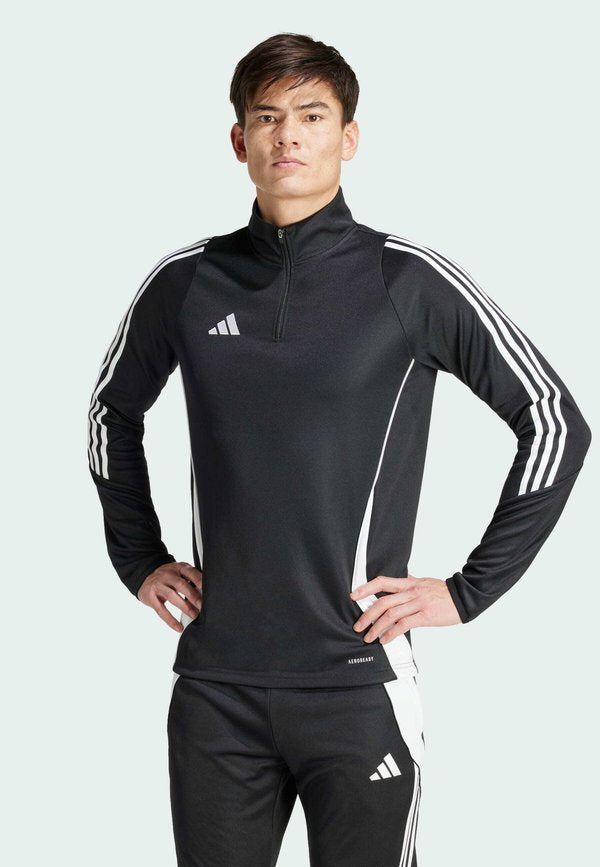 adidas Performance TIRO24 TRAINING TOP - Long sleeved top - black   white