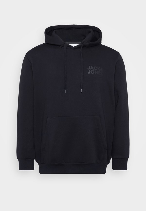 Jack & Jones JJECORP LOGO HOOD - Hoodie - black