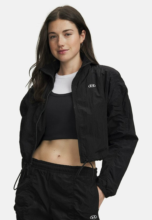Under Armour RIVAL WOVEN - Outdoor jacket - ultimate black