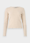 ONLY ONLCARLOTTA - Long sleeved top - pumice stone