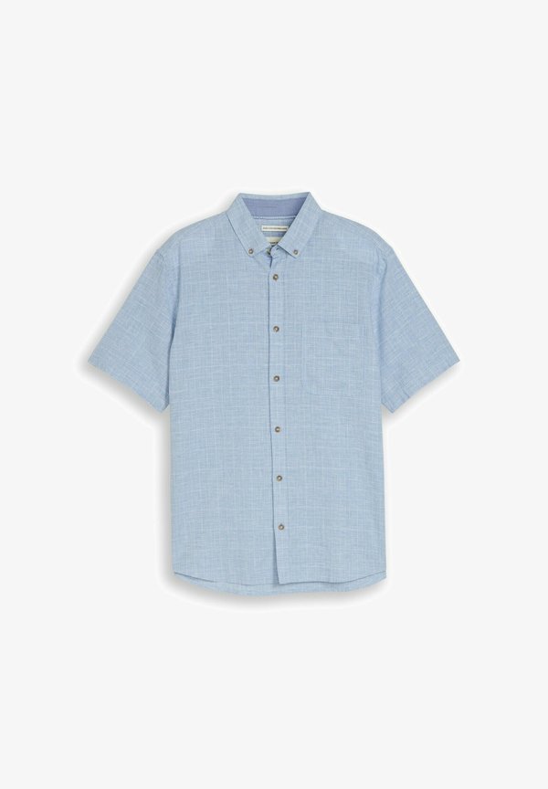 TOM TAILOR Shirt - bleeched blue check