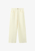 Mango ADULT - Trousers - light yellow