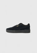 Puma CARINA 3.0  - Trainers - black/gold-coloured