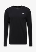 Nike Sportswear CLUB TEE  - Long sleeved top - black