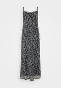 Vero Moda Tall VMSMILLA 7/8 WATERFALL DRESS  - Maxi dress - black/nora