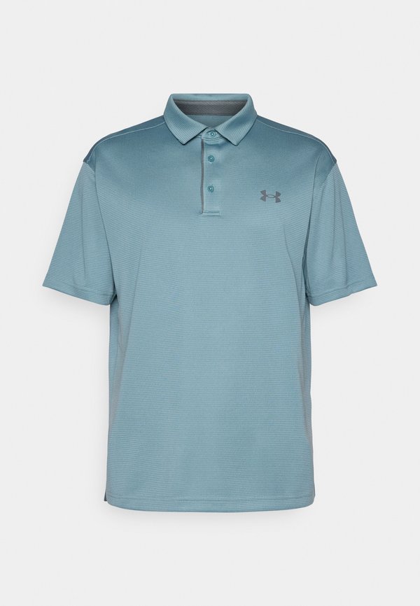 Under Armour TECH - Polo shirt - jasper blue/pitch gray