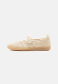 adidas Originals SAMBA JANE - Ankle strap ballet pumps - sand strata/gold-coloured metallic