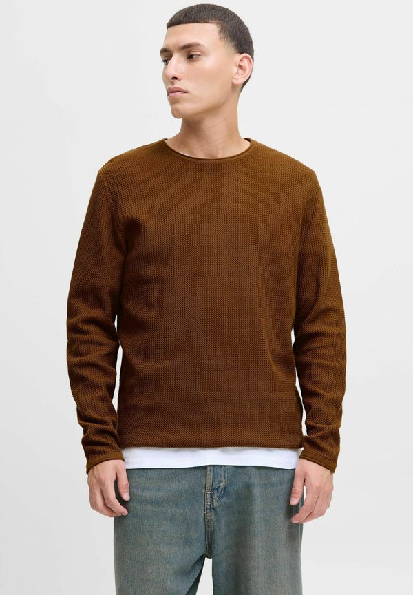 Jack & Jones Knitted Plain Knitted - Jumper - monks robe