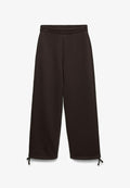 Vero Moda WIDE-LEG TROUSERS VMTEDDY JOGGERS - Tracksuit bottoms - chocolate torte
