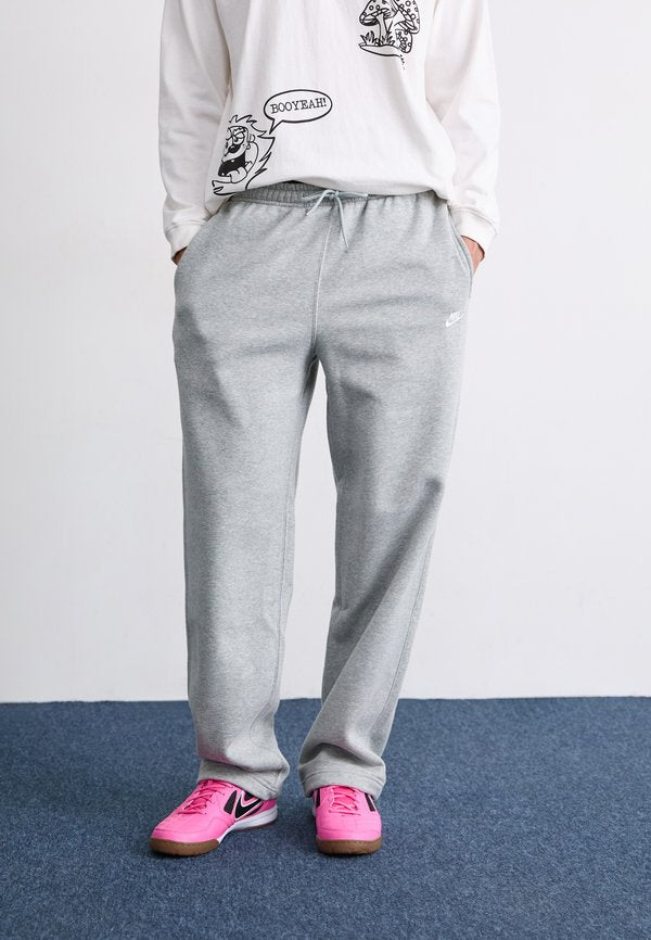 Nike Sportswear M NK CLUB BB BUNGEE PANT - Tracksuit bottoms - grey heather