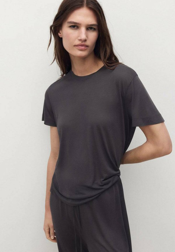 Mango Pyjama bottoms - anthracite