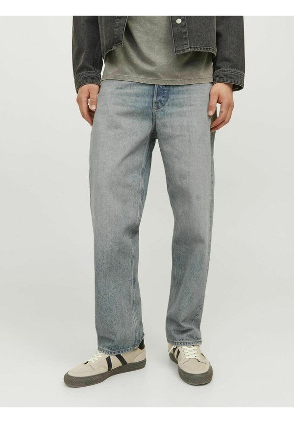 Jack & Jones JJIEDDIE JJCOOPER - Straight leg jeans - blue denim