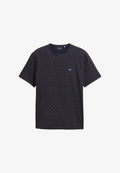 TOM TAILOR KURZARM - Print T-shirt - dunkelblau