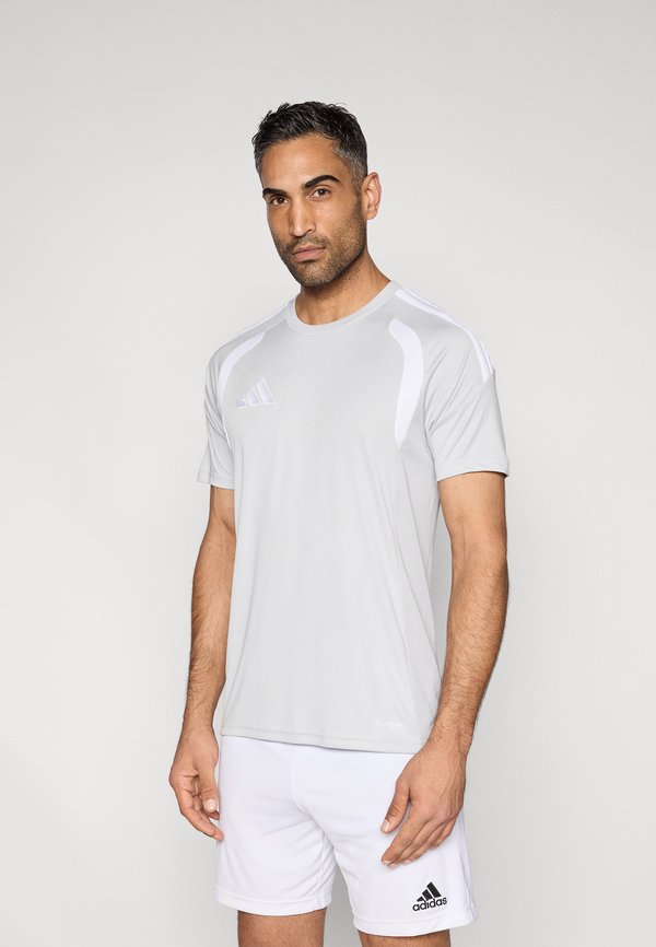 adidas Performance Sports T-shirt - team light grey/white