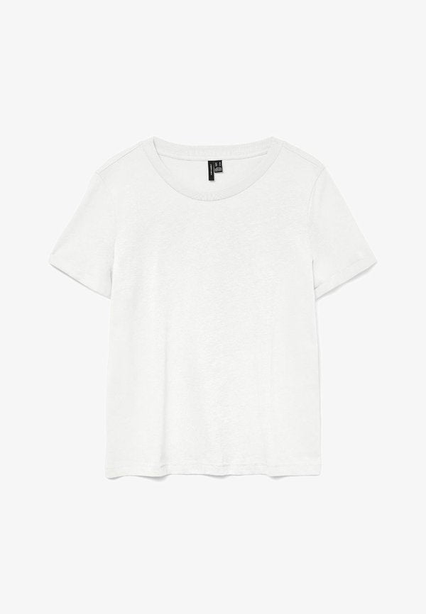 Vero Moda VMPAULA SS NOOS - Basic T-shirt - bright white