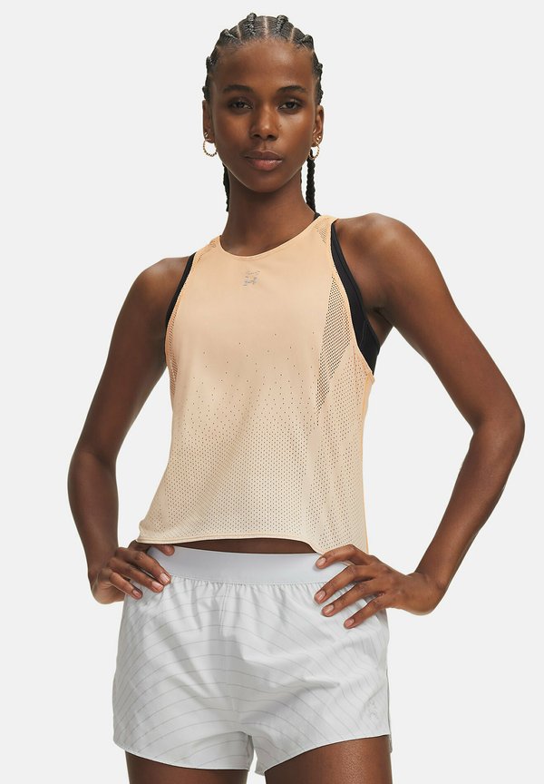 Under Armour HALO RUN - Top - orange bloc