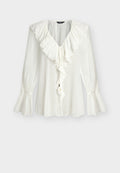 ADELA LS RUFFLES BLOUSE Media 1