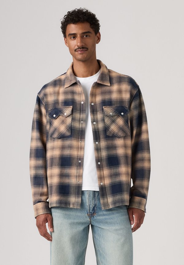 Levi's® Shirt - pier 89 plaid blue/cream