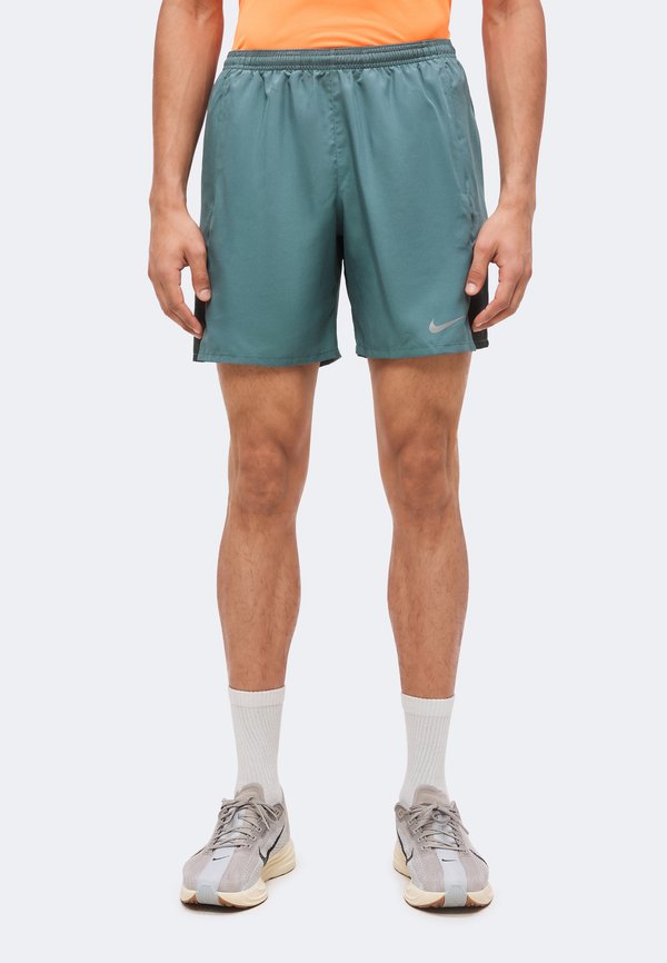 Nike Performance MILER SHORT - Sports shorts - mineral slate/black spruce