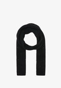 s.Oliver MIT SCHMUCKPERLEN - Scarf - schwarz