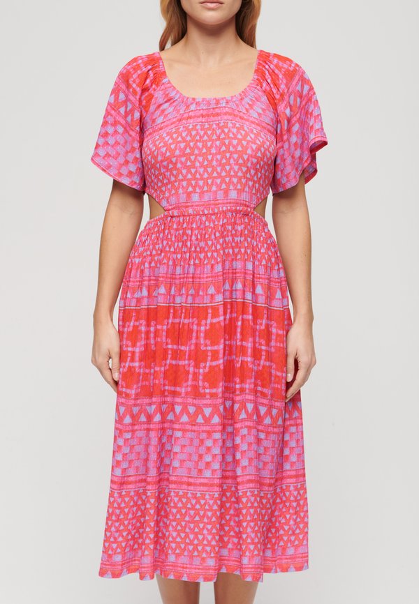 Superdry & Co PRINTED CUT OUT MIDI