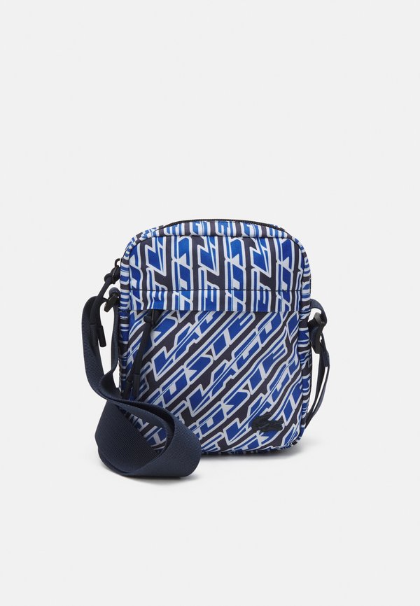 Lacoste NEOCROC SEASONAL UNISEX - Cross body bag - mono royaume/blanc