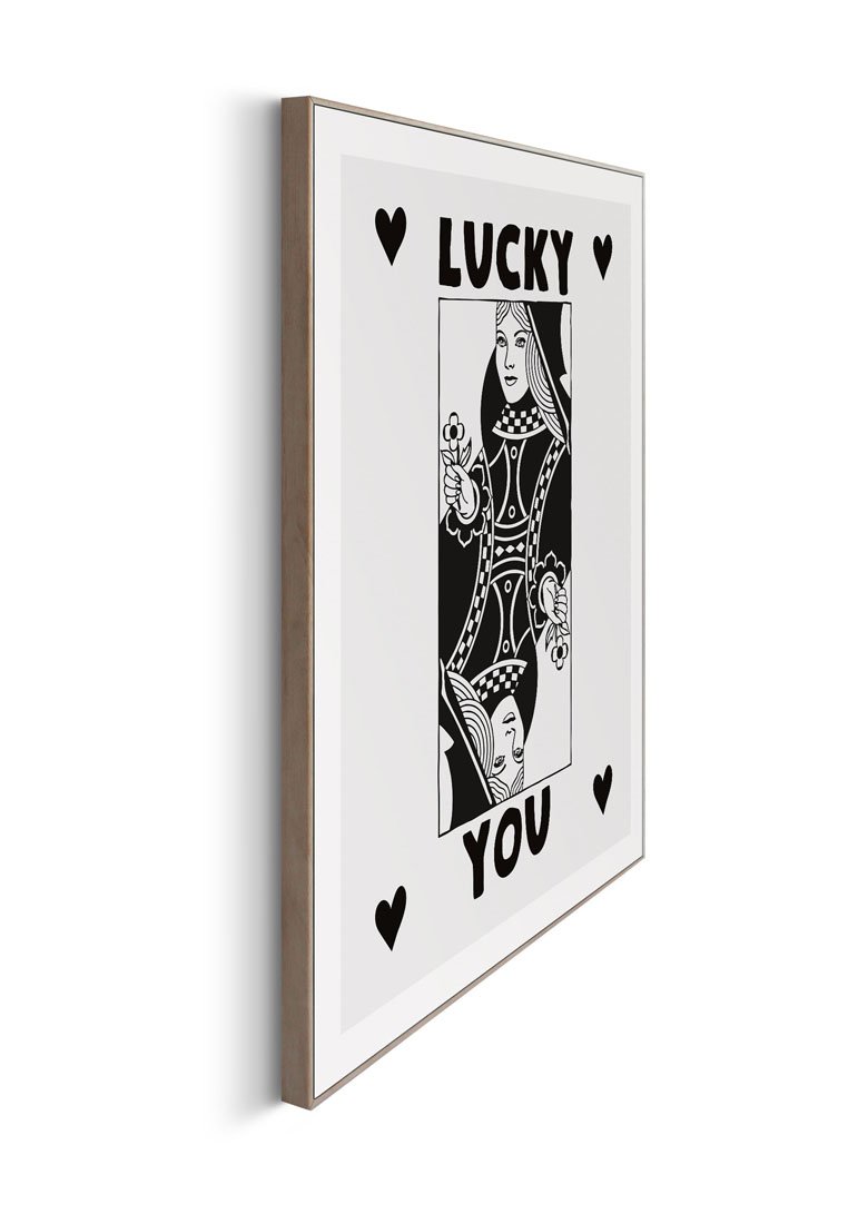 Orange Wallz LUCKY CARD