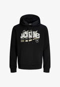 Jack & Jones Hoodie - black