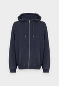 YOURTURN OVERSIZED FIT WASHED ZIP-UP HOODIE