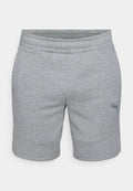 Puma SHORTS - Sports shorts - medium gray heather/silver/white