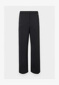Calvin Klein WIDE LEG PANT - Trousers - black