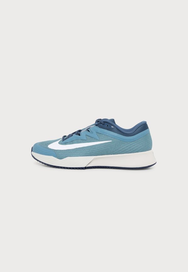 Nike Performance VAPOR PRO CLAY - Clay court tennis shoes - smokey blue/white/light bone/new slate