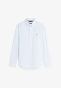 Tommy Hilfiger TH FLEX REGULAR FIT GINGHAM CHECK POPLIN SHIRT - Shirt - sweet blue