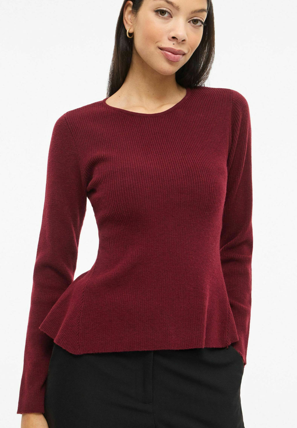 VILA Knitted VIMABLE Peplum
