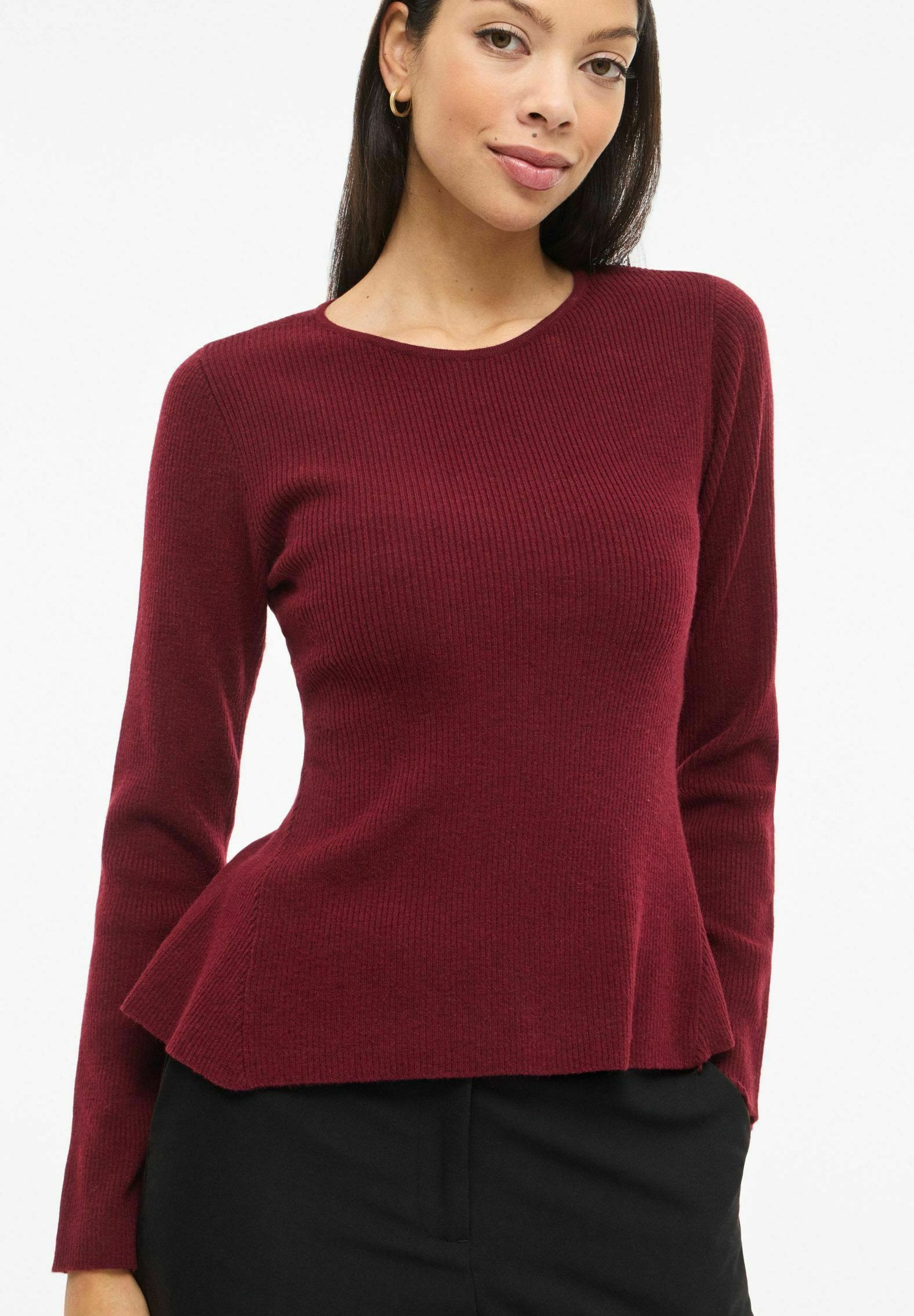VILA Knitted VIMABLE Peplum