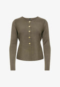 ONLY ONLMELLI ONECK BUTTON CARDI - Cardigan - canteen