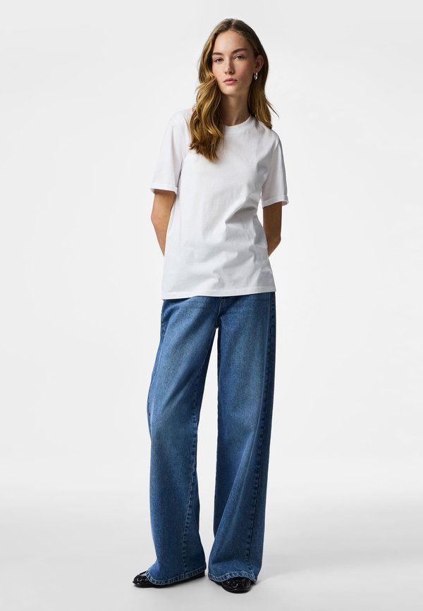Pieces PCRIA FOLD UP SOLID TEE