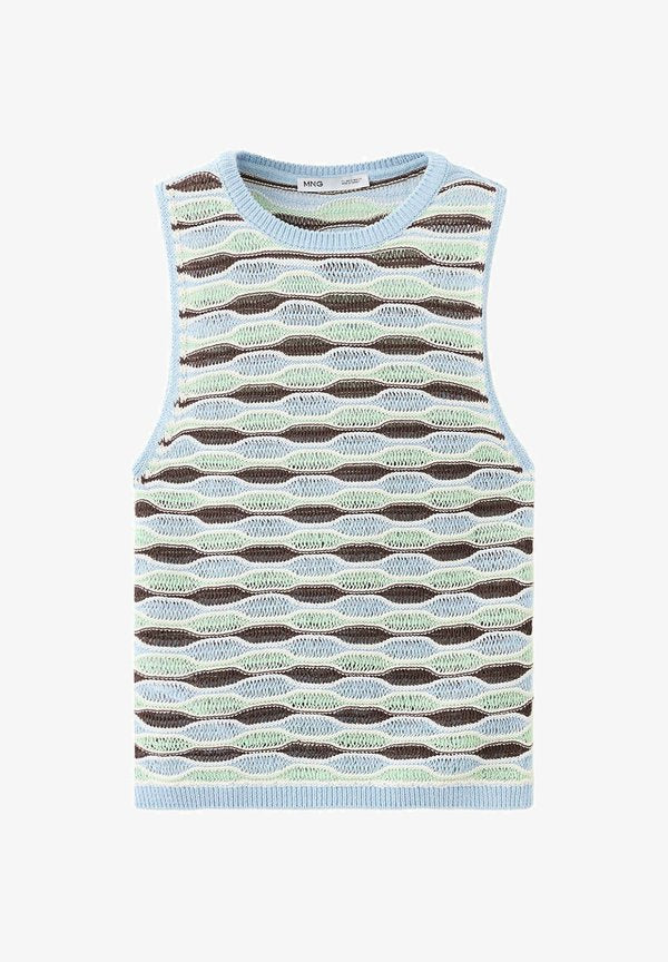 Mango ADULT - Jumper - sky blue