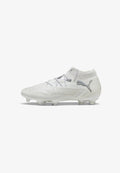 Puma FUTURE 8 ULTIMATE - Firm-ground football boots - white matte silver