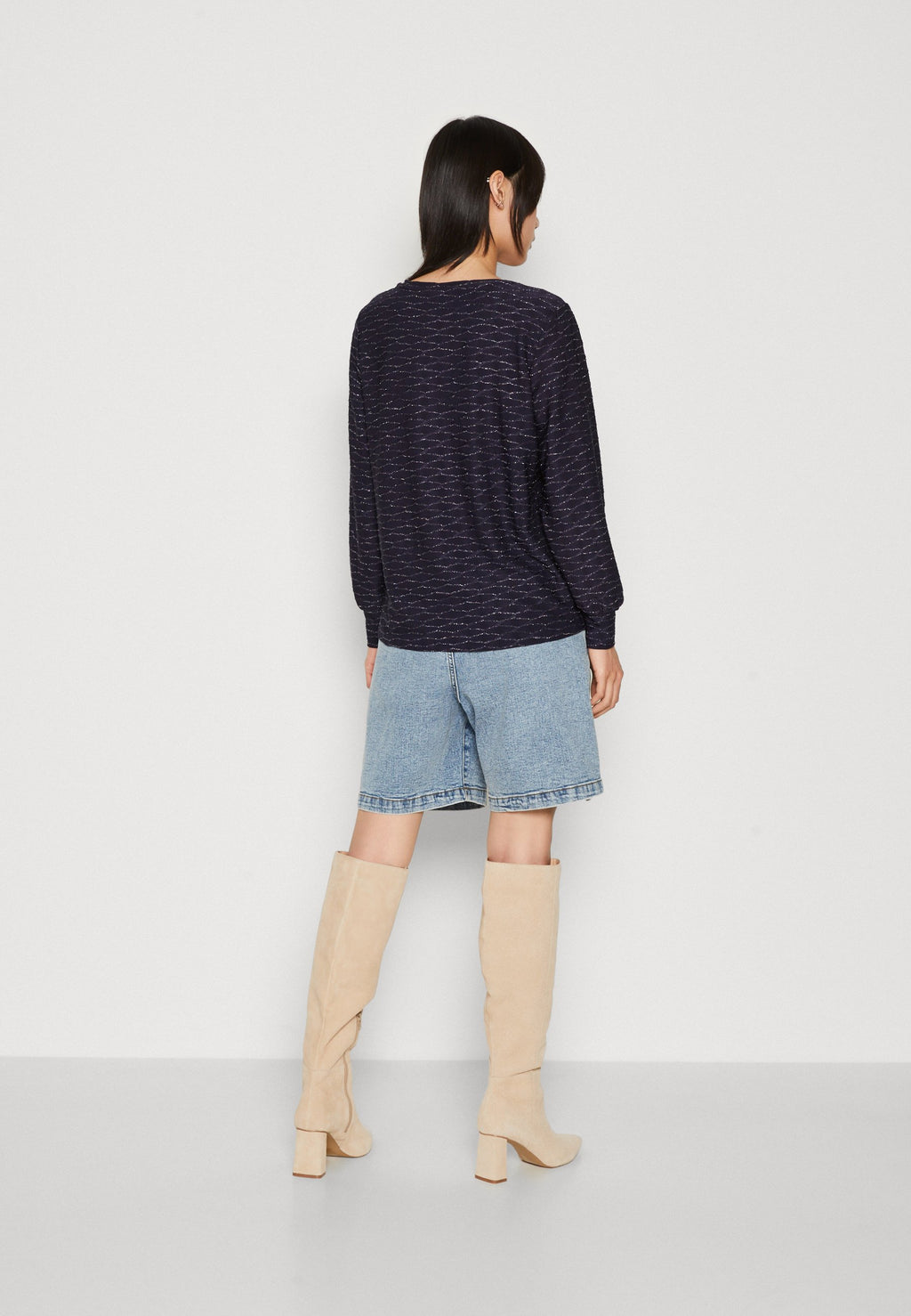 ONLY ONLASTRA V NECK GLITTER