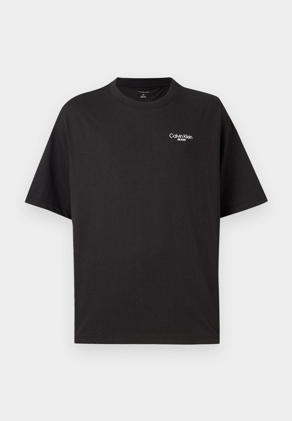 Calvin Klein Jeans LOGO BACK PRINT UNISEX - Print T-shirt - black