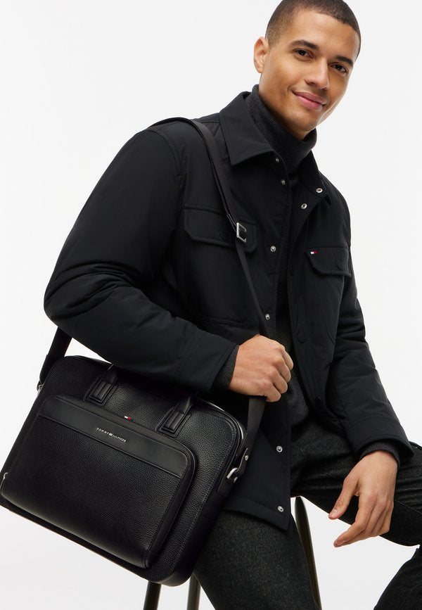 Tommy Hilfiger CENTRAL SLIM COMPUTER  - Laptop bag - black