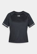 Under Armour CHALLENGER BOXY - Basic T-shirt - black/white