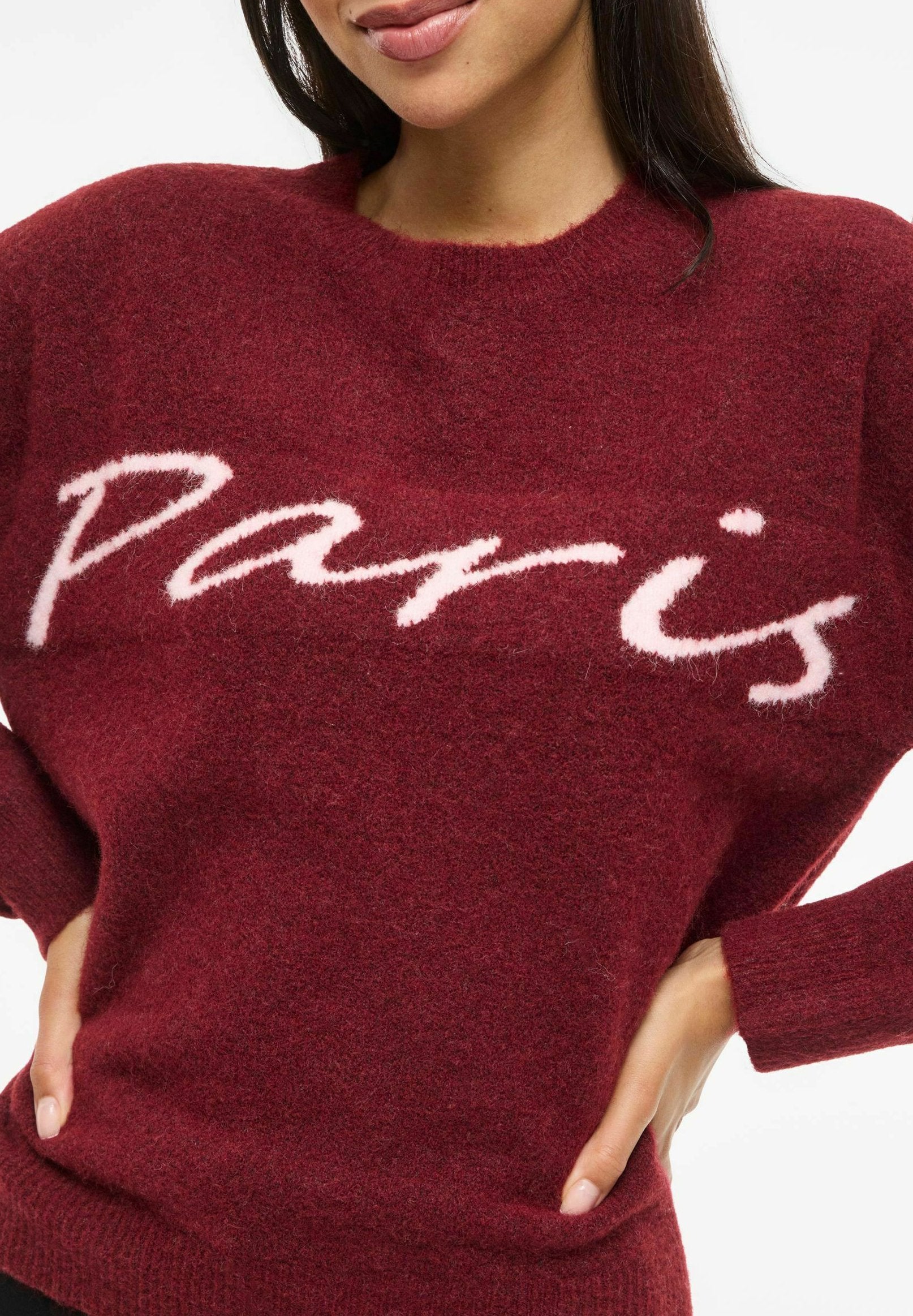 VILA Knitted VILUNA Round neck