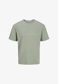 Jack & Jones Plus Size Logo - Print T-shirt - iceberg green